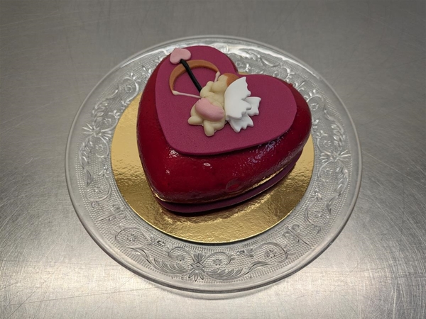 Hart taartje Valentijn